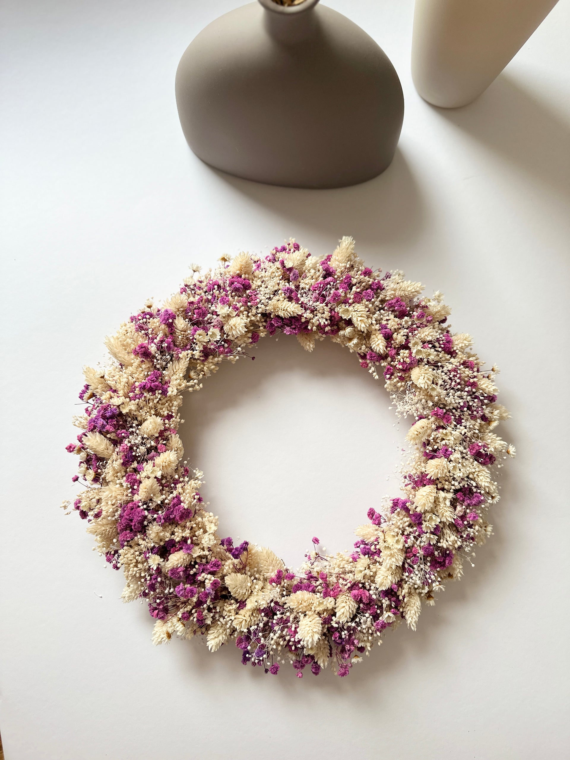 Trockenblumenkranz Holly - 32 cm